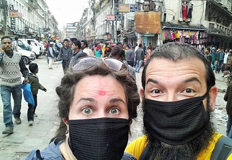 Por las calles de Katmandú