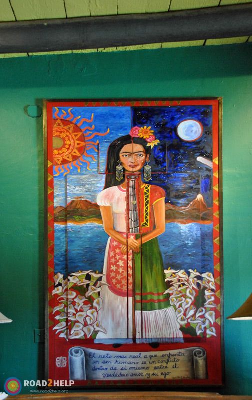 Frida Kahlo. Interior del Hotel California en Todos Santos