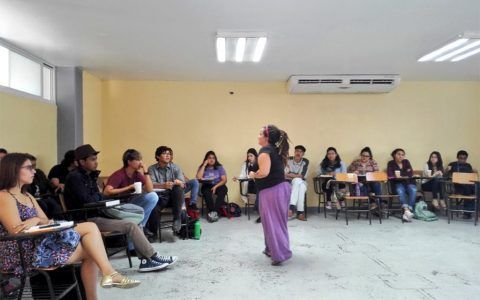 Acción solidaria - Charla en Universidad Autónoma Baja California Sur (La Paz, México)