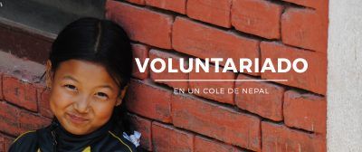 Nuestro voluntariado en un colegio de Nepal